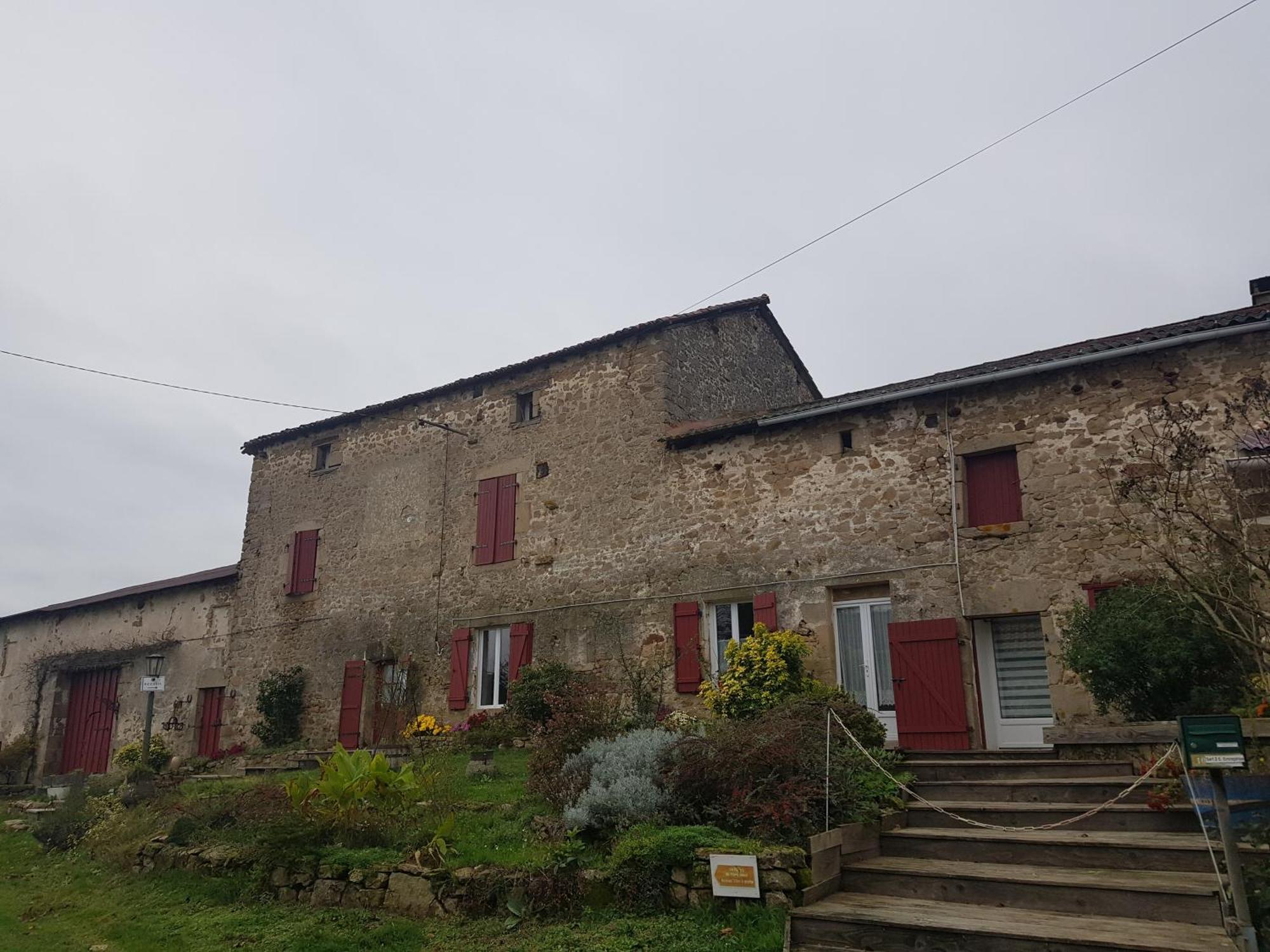 Bed and Breakfast Les Forges De Planechaud à Saint-Sornin-Leulac Extérieur photo